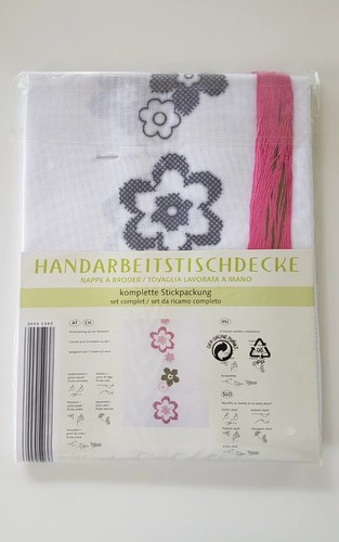Handarbeits tischläufer - 1), handarbeits-tischläufer
