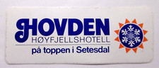 Souvenir-Aufkleber Hovden