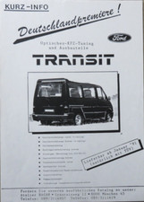 Ford Transit tuning & mounting
