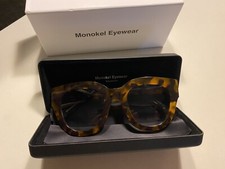 MONOKEL Eyewear Stockholm Sonnenbrille CLEO HAVANA wie NEU hoher Neupreis 150€
