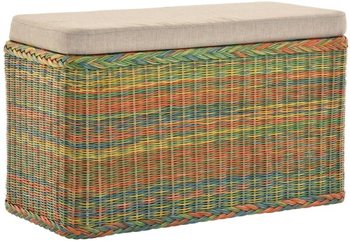 Rattan wäschetruhe - rattan,
