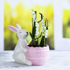 Osterhasen Weiß 18 cm groß