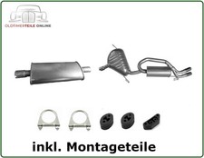 Auspuff Set Fiat Barchetta 1.8