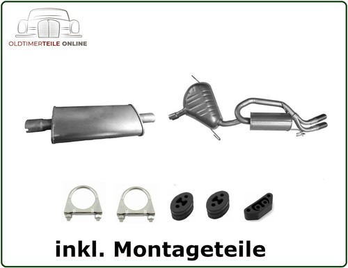 Auspuff set fiat barchetta 8 - auspuff,