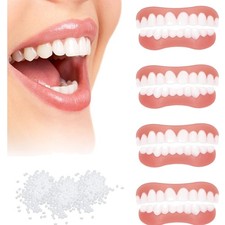 Zahnersatz Veneers, Provisorische Zahnprothese, Kosmetische Zähne, Falsche Zähne
