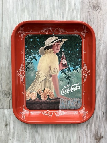 Coca cola blechschild tablett - blechschild,
