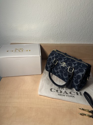 Coach mini rowan denim - coach,