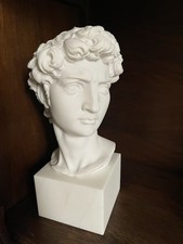 Büste Kopf Statue Skulptur David Michelangelo Florenz Marmor