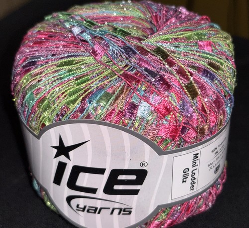 50g ice yarns effektgarn - ice,