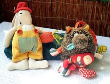 Ebulobo Verrückter Musical Wolf  Kuscheltier Plüschtier Stofftier + Hase