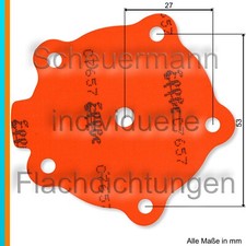 Membran benzinpumpe fispa - 3x,