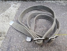 2 st Original BW Bundeswehr Packriemen Verzurrgurte Schnellverschluss 55 cm Oliv