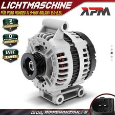 Lichtmaschine Generator 150A 12V für Ford Mondeo IV S-Max Galaxy 06-13 2.0L 2.3L