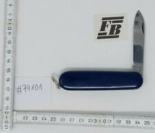 ADLER-Messer Taschenmesser, alter Lagerbestand   blau  2 Funktionen    #74101