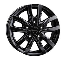 4x Borbet CW 5 6,0x16 ET68 black matt Alufelge