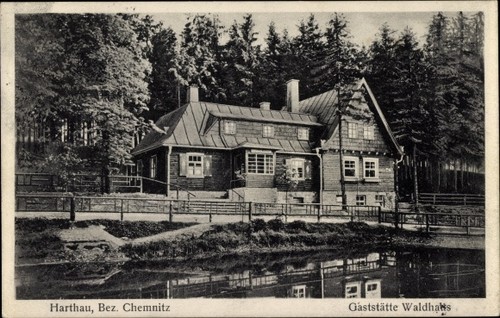 Harthau chemnitz - ak,