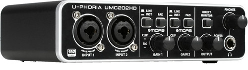 Behringer phoria umc202hd - behringer,