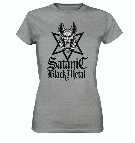 Satanic black metal - black,