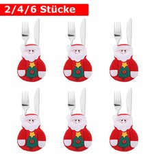 2/4/6stk Weihnachten Tischdeko