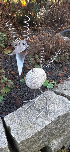 Lustiger steinvogel aus - lustiger,