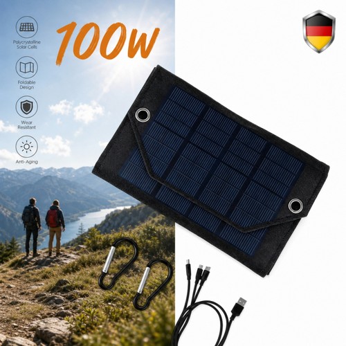 Neu 100w faltbares solarpanel - 100w,