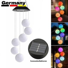 LED Solar Windspiel Gartendeko