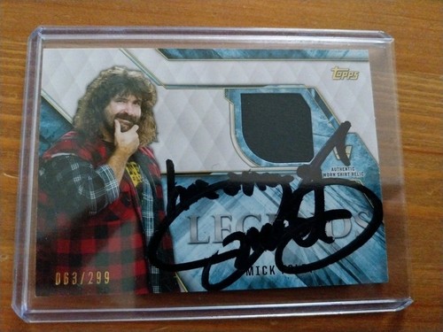 Wwe mick foley autogramm - wwe,