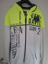 Schöne  Camp David Sweatjacke  Gr.3xl Neon /Weiß zu Verkaufen