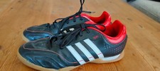 Adidas Schuhe 11pro Gr. 37  schwarz / weiß / rot (Leder mit non marking Sohle) 