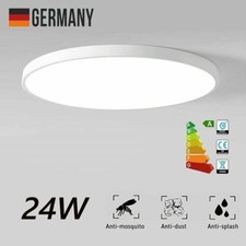 24W Rund LED Deckenleuchte Badleuchte Deckenlampe Home Wohnzimmer Flur lampe DE