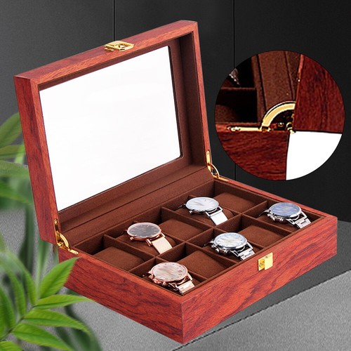 Uhrenbox uhrenkoffer für - uhrenkoffer, 10