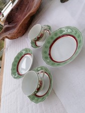 2 Espresso Porzellan Gedecke