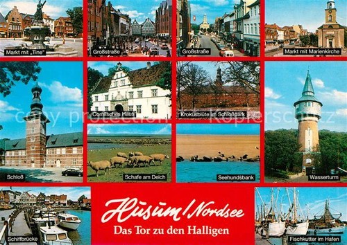 Husum butjadingen markt tine - husum,