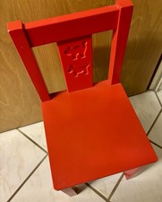 IKEA KRITTER 2 Kinderstühle weiß/blau Sitzhöhe 30 cm NEUWERTIG ✅