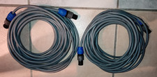 12 Meter langes Lautsprecherkabel mit Speakon-Steckern (male–male) 2 x 2,5 mm²