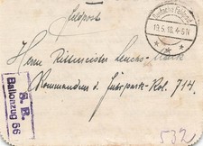 894004) Zeppelin, Feldpost 1