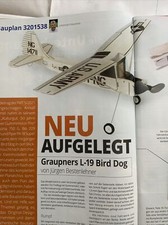 Baupläne für 3 Mini Elektroflugzeuge