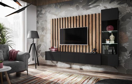 Wohnwand anbauwand wohnzimmer - wohnwand,