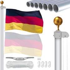 Fahnenmast Aluminium 6m