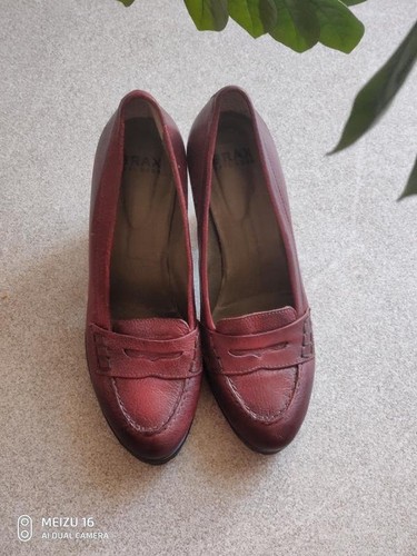 Women brax loafers - loafers, burgundy