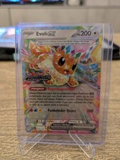 Evoli EX 075/131 Prismatische Entwicklungen Pokemon Karte TCG Sammelkarten
