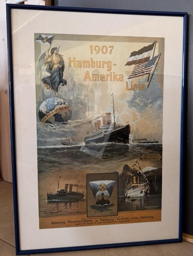 Hamburg amerika linie 1907 - linie,