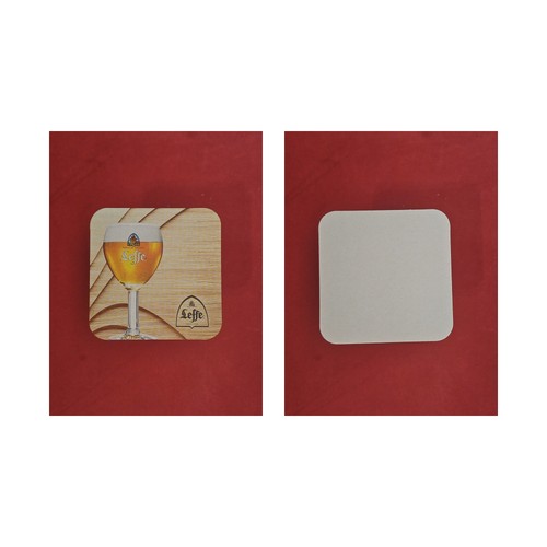 Leffe glas brauerei bierdeckel - leffe,