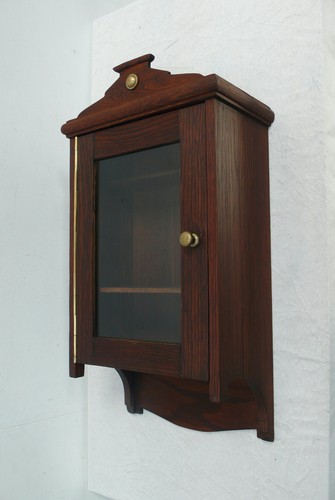 Antiker hängeschrank vitrine - hängeschrank,