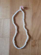 Java Mala Perlen Kette Weiß