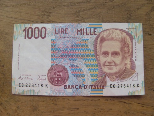 Italien 1000 lire - 1000, maria
