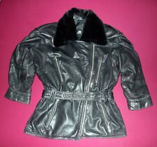 true Vintage: tolle Lederjacke herrlich weich BIKERSTYLE 80er-Jahre-Träumchen !