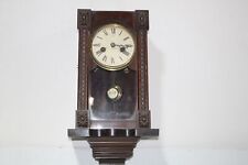 Junghans Alte Wanduhr antik Holzuhr Pendeluhr Schlüßel