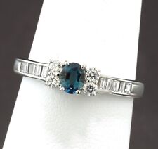 Wert € 6.000 Alexandrit-Brillant-Ring  900-Platin Farbwechsel  Neu