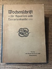 Zeitschrift Für Aquarien -